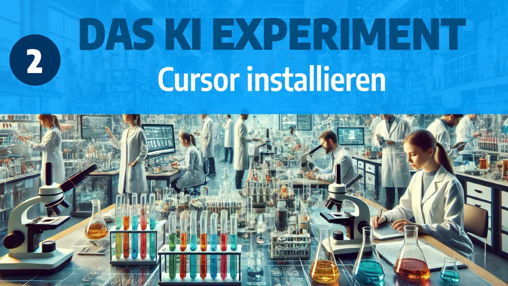 Teil 2 - Cursor installieren