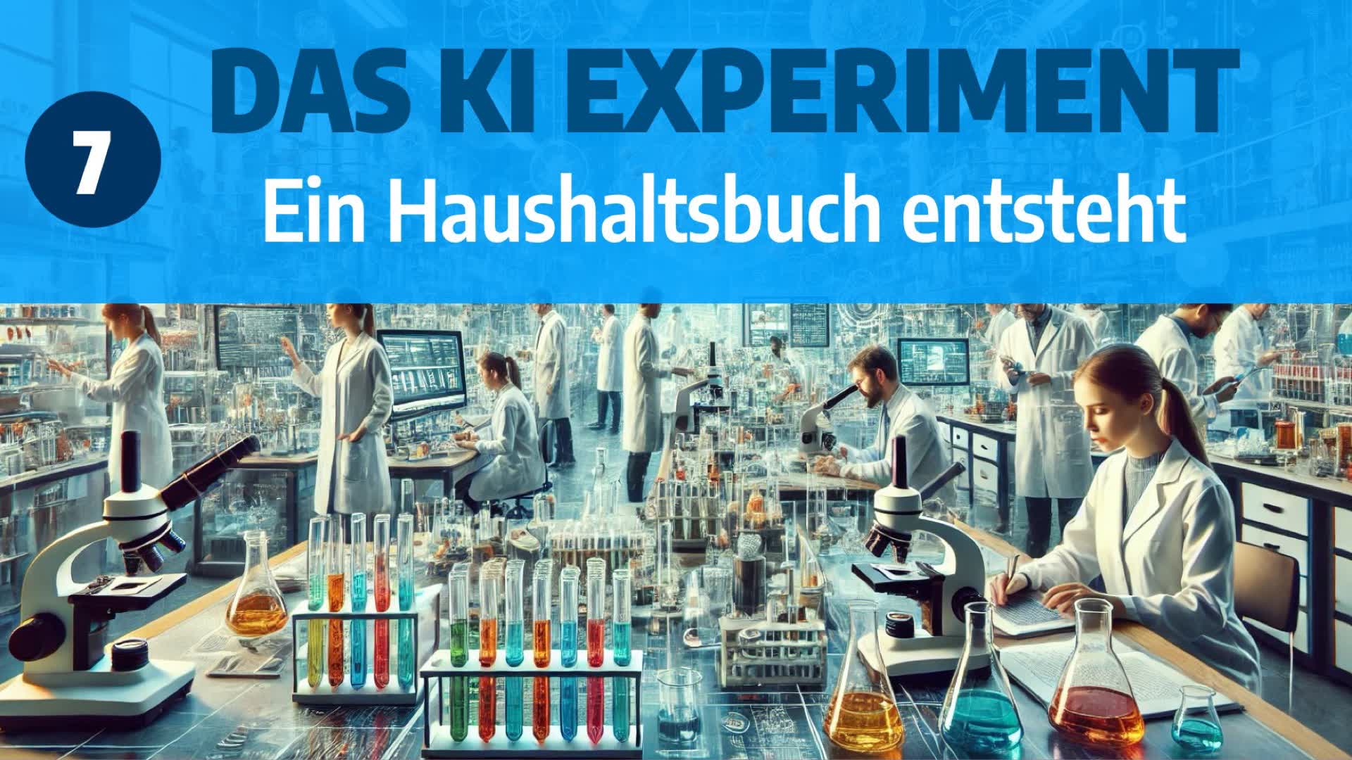 Teil 7 - Ein Haushaltsbuch entsteht