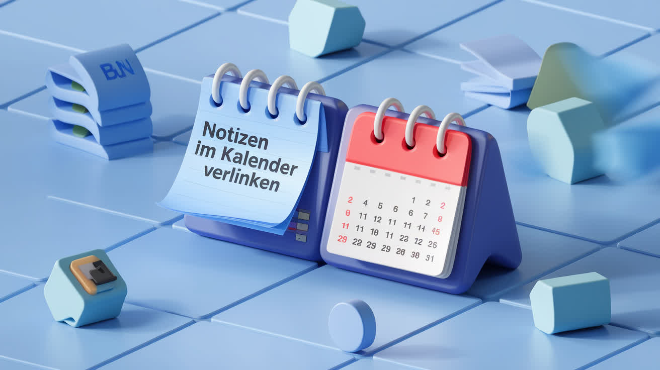 Notizen im Kalender verlinken
