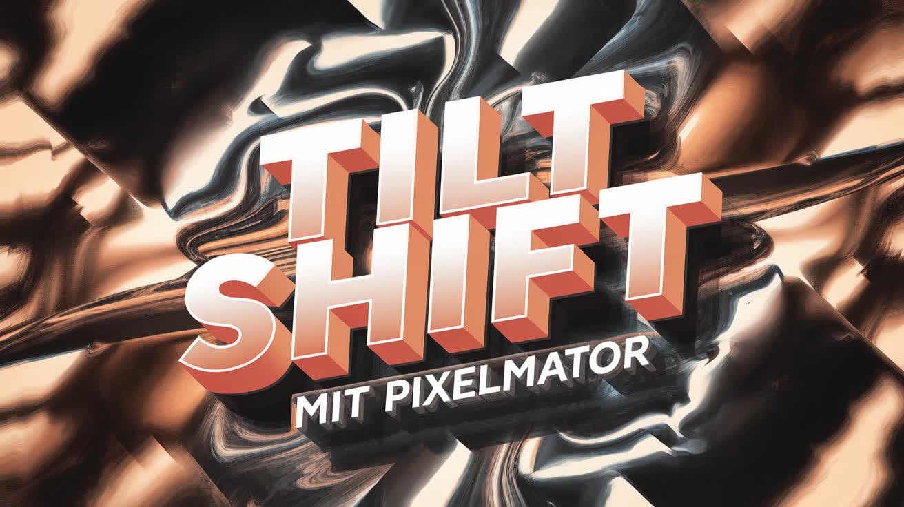 Pixelmator Pro - Tilt Shift Effekt