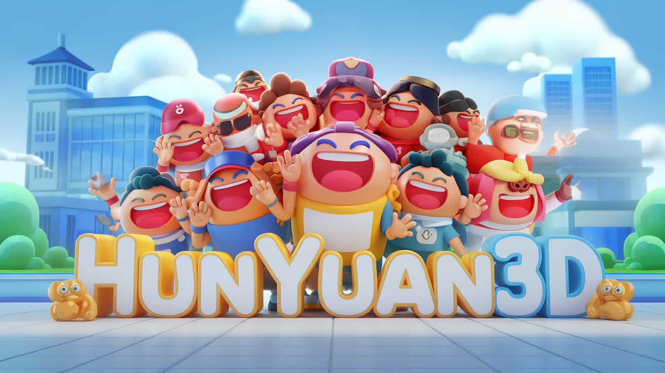 Hunyuan3D - Aus 2D 3D machen