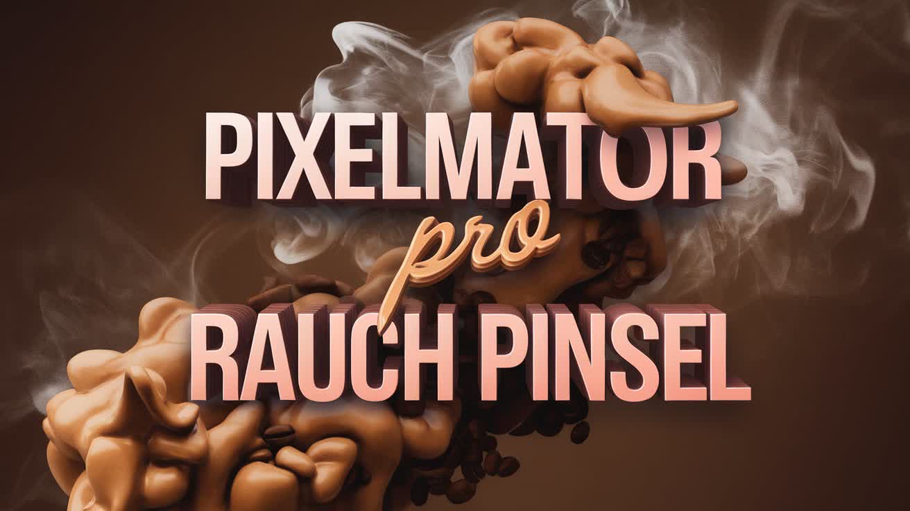 Pixelmator Pro - Rauch Pinsel