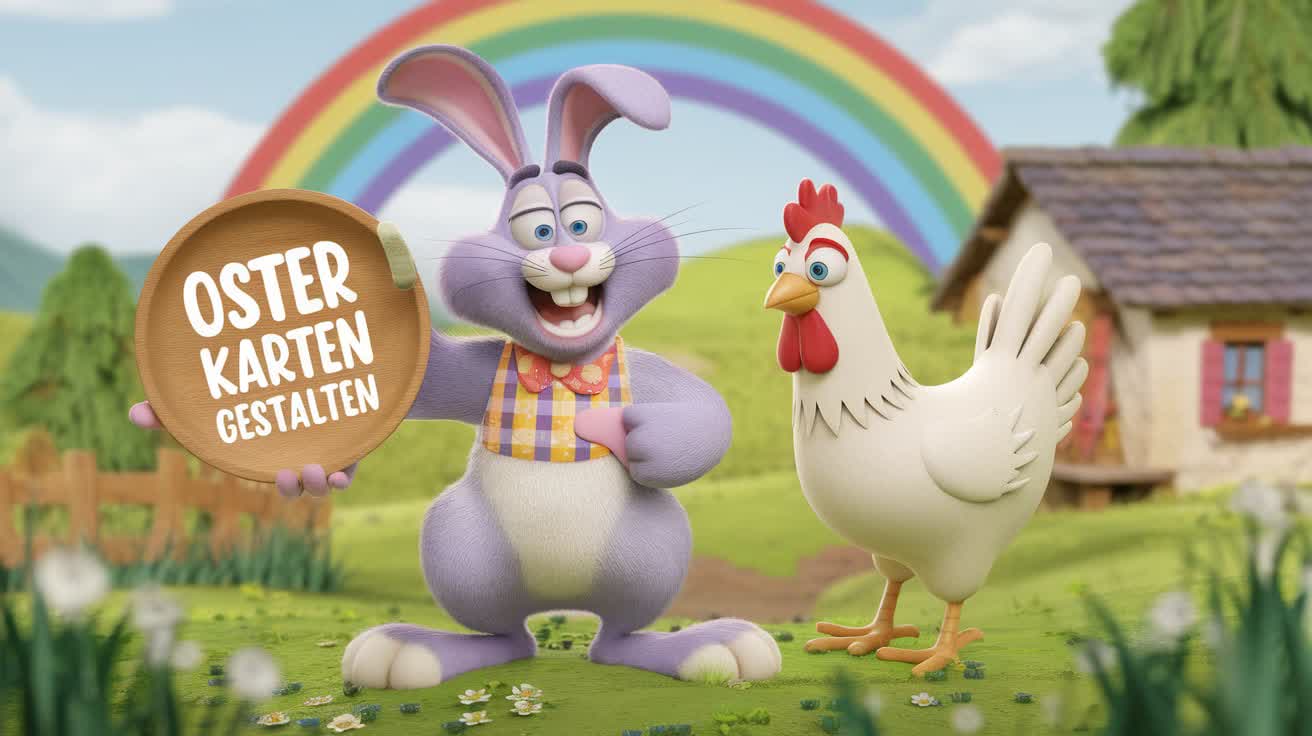 Osterkarten gestalten