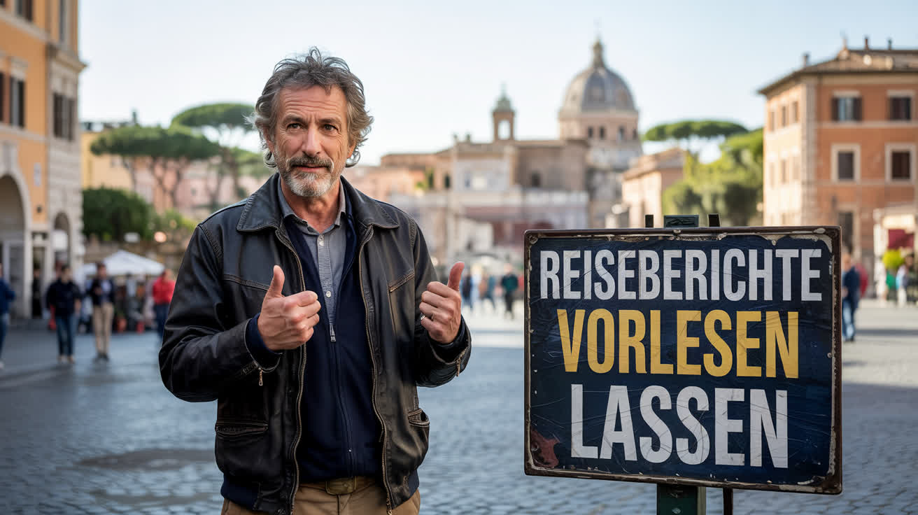 Reiseberichte vorlesen lassen