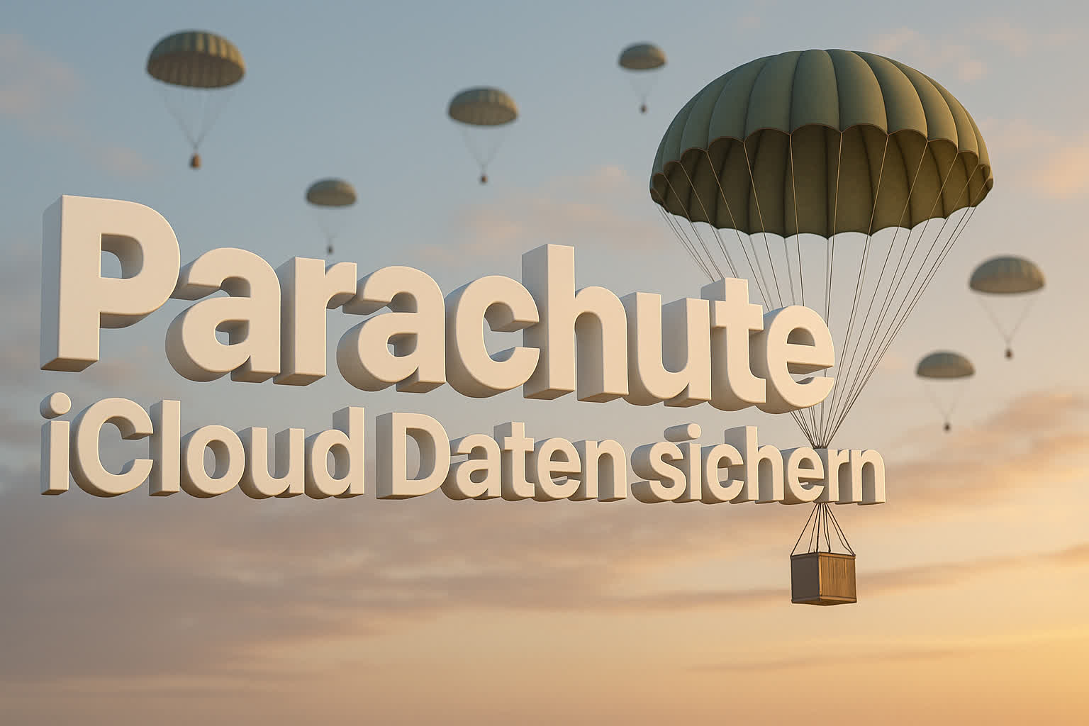 Parachute - iCloud Daten sichern