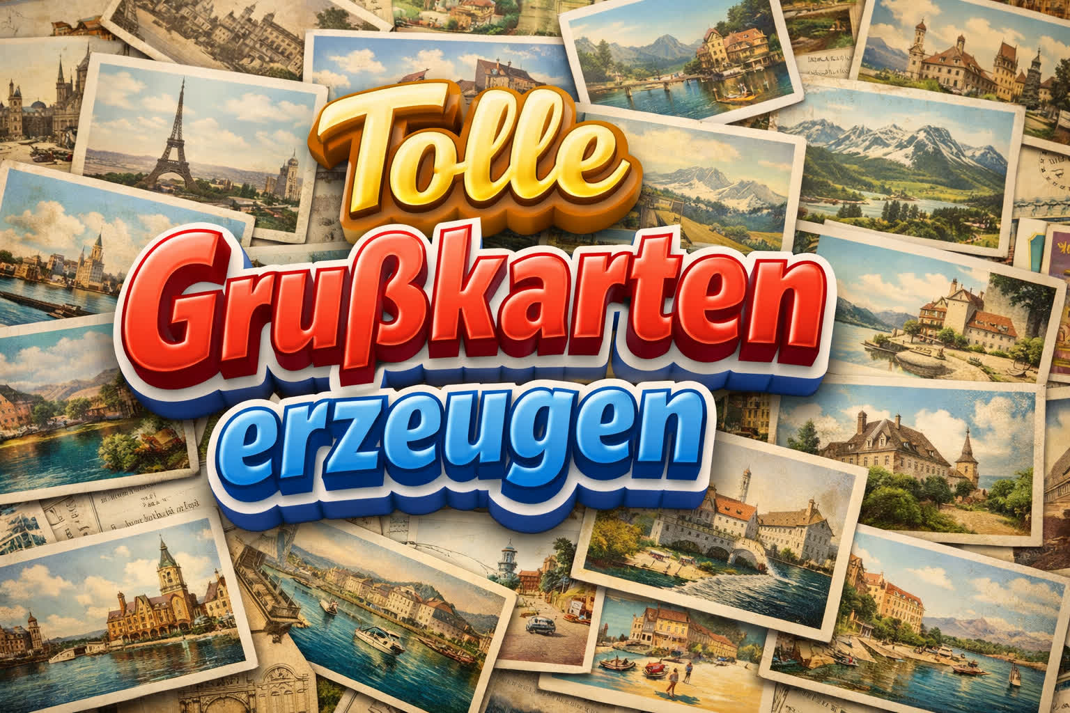 Tolle Grußkarten erstellen