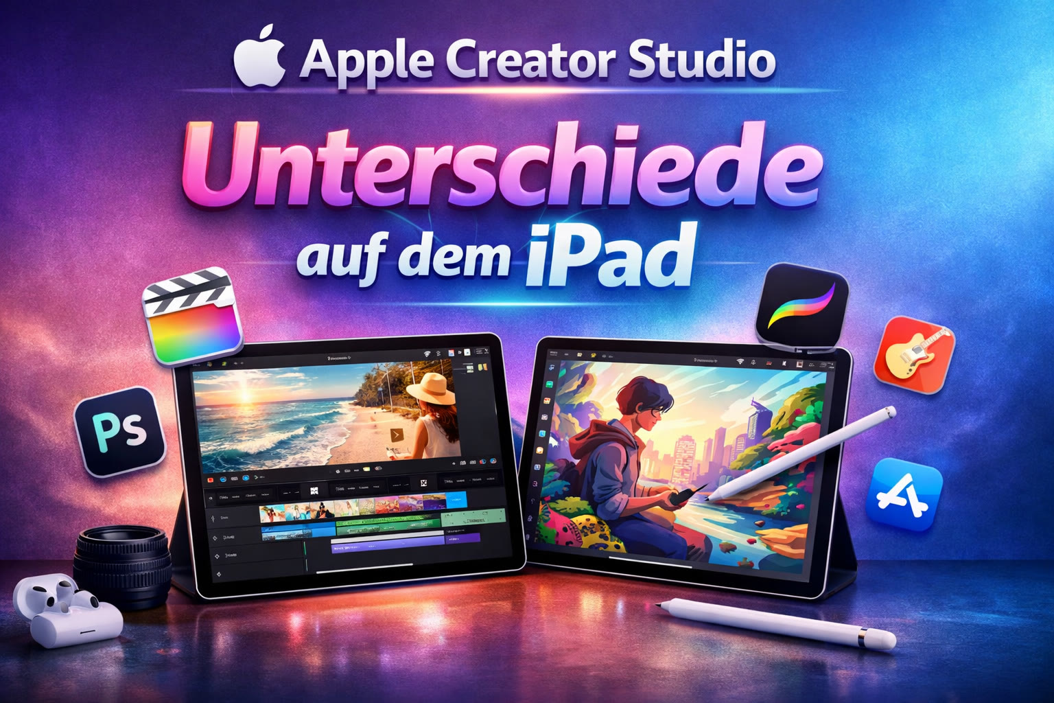 Creator Studio auf dem iPad
