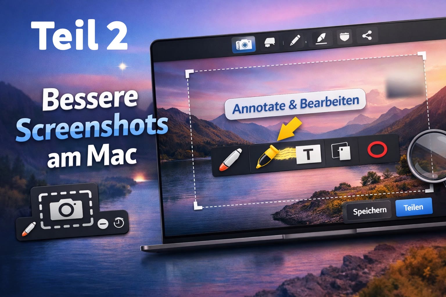 Bessere Screenshots am Mac - Teil 2