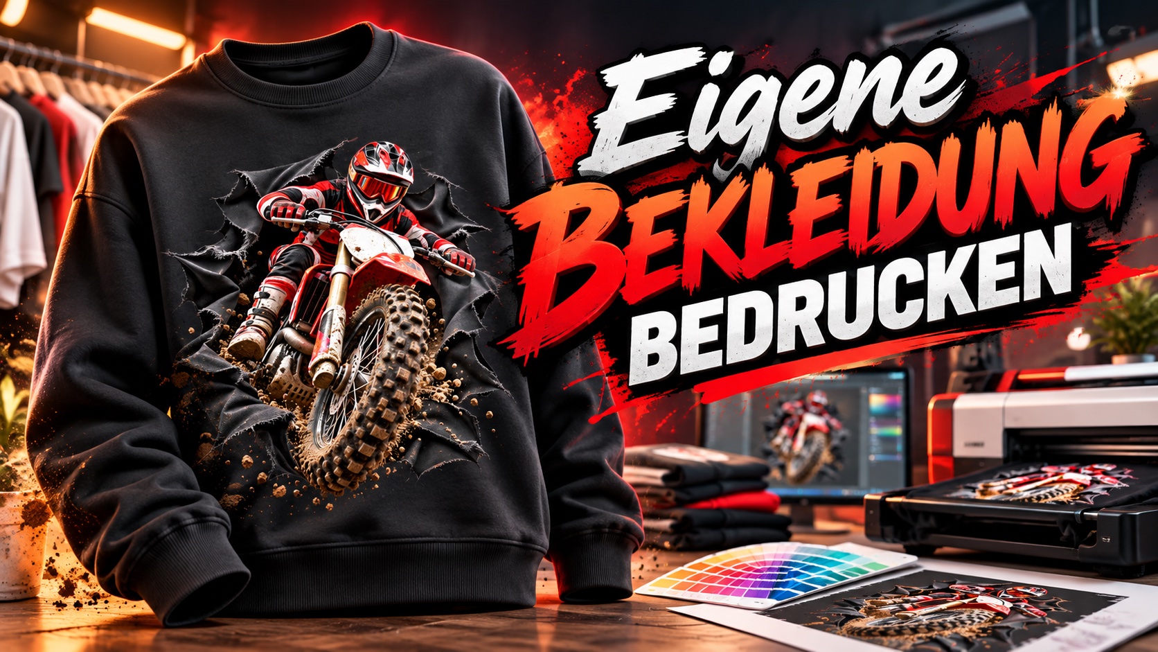 Eigene Bekleidung bedrucken
