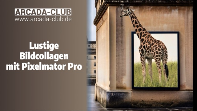 Lustige  Bildcollagen mit Pixelmator Pro