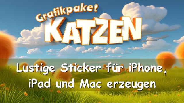Katzen Sticker erstellen