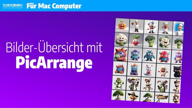 Bilder-�bersicht mit PicArrange