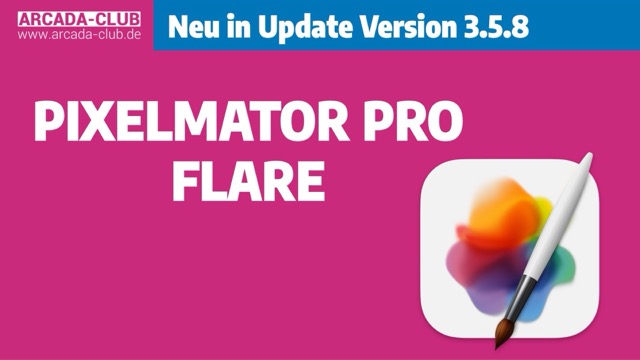Pixelmator Update Flare