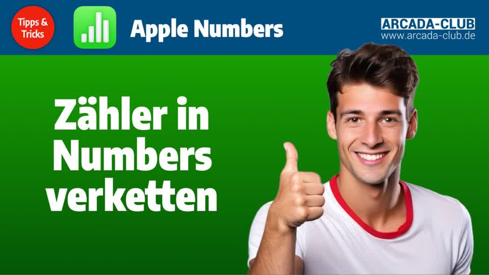 Z�hler in Numbers verketten